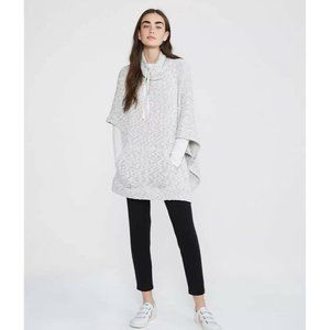 Lou & Grey Marled Tweedy Poncho